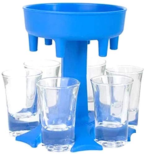 Algopix Similar Product 1 - Ryanne 6 Shot Glass Dispenser and