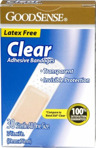 Algopix Similar Product 16 - Good Sense Clear 34 X 3 Bandages