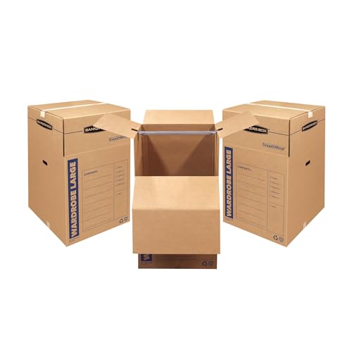 Algopix Similar Product 3 - Bankers Box Tall Wardrobe Box 3 Pack