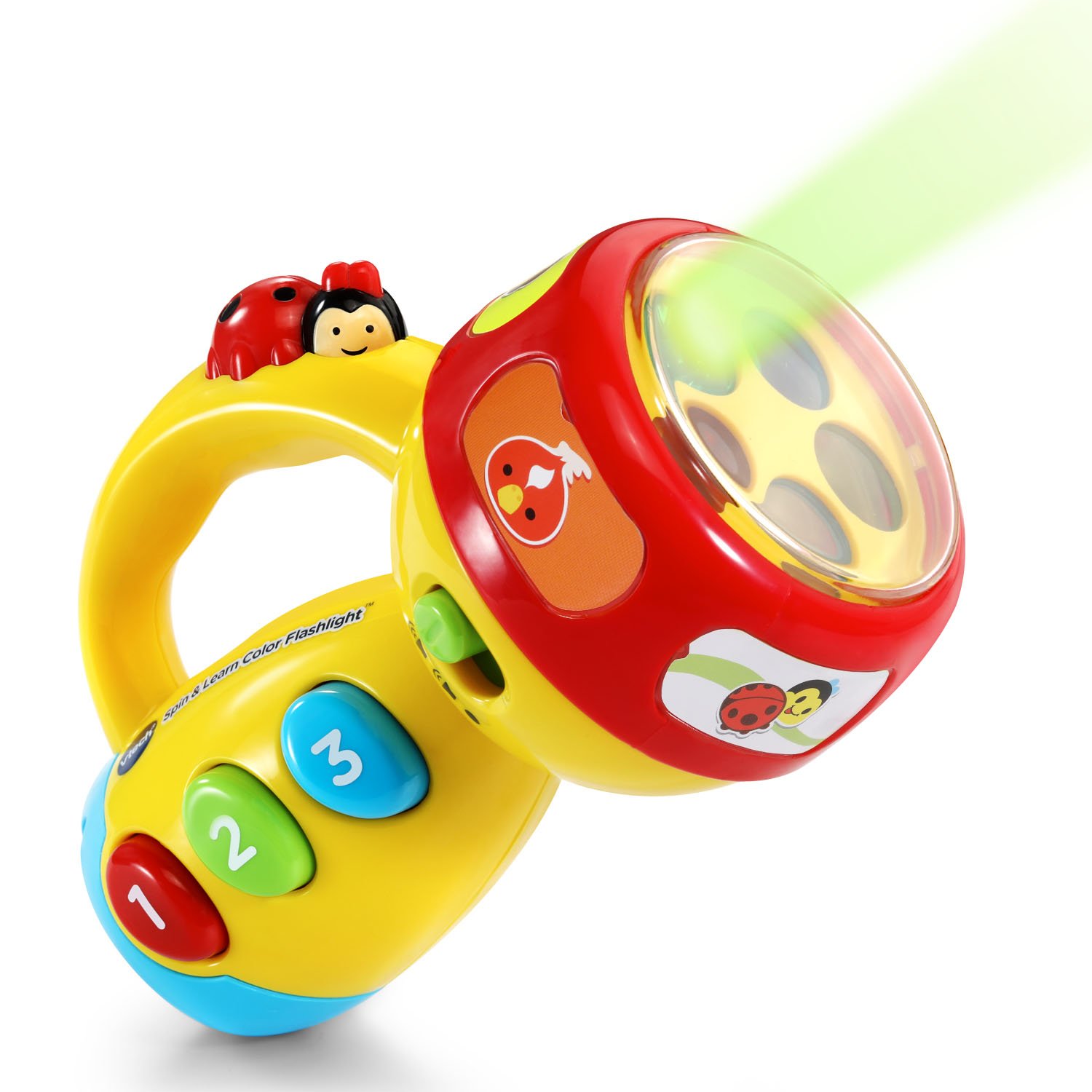 Algopix Similar Product 15 - VTech Spin and Learn Color Flashlight