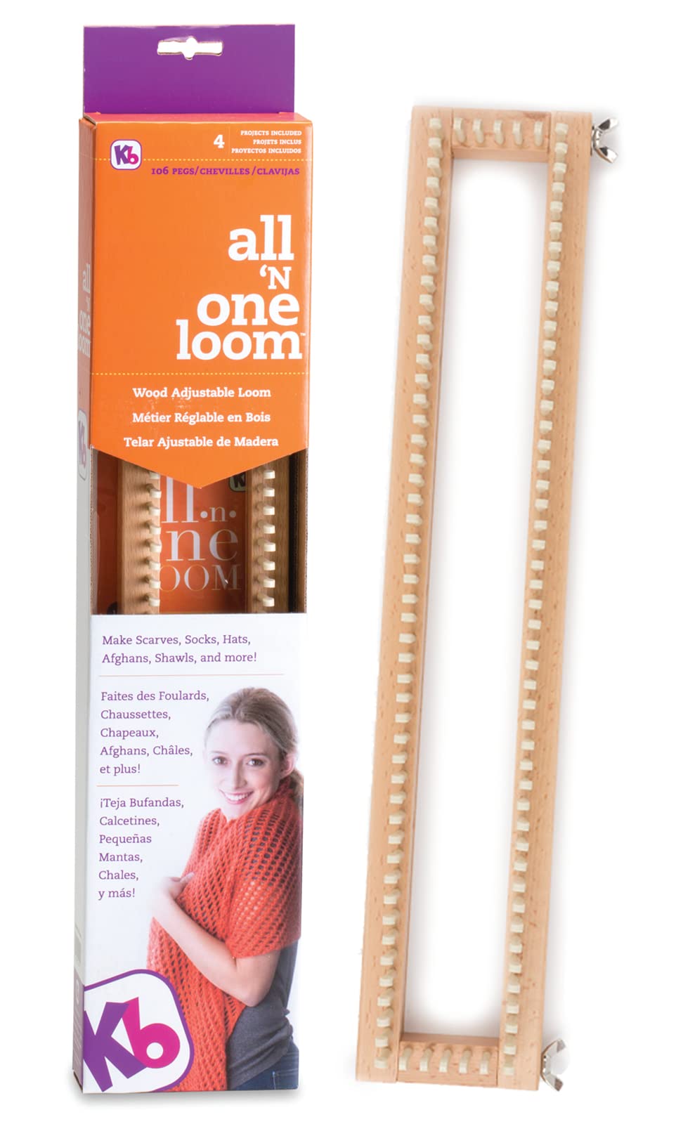 Algopix Similar Product 13 - Authentic Knitting Board AllnOne