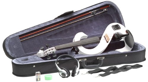 Algopix Similar Product 10 - Stagg EVN 44 WH Silent Violin Set with