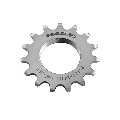 Algopix Similar Product 20 - Halo Fixed Cog 1/8" 15T Silver