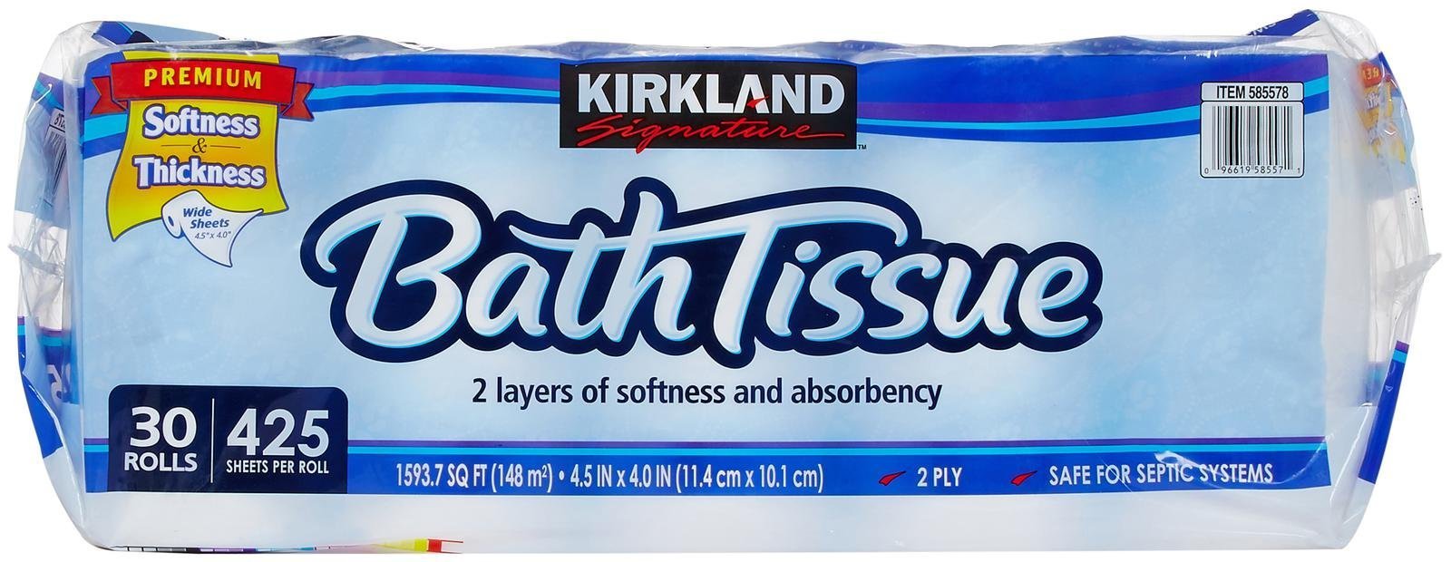 Algopix Similar Product 12 - Kirkland Signature Bath Tissue 2Ply 