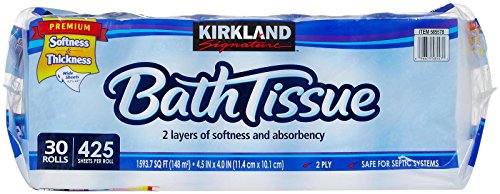 Algopix Similar Product 8 - Kirkland Signature Bath Tissue 2Ply 