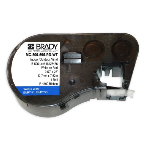Algopix Similar Product 5 - Brady MC500595RDWT Vinyl B595
