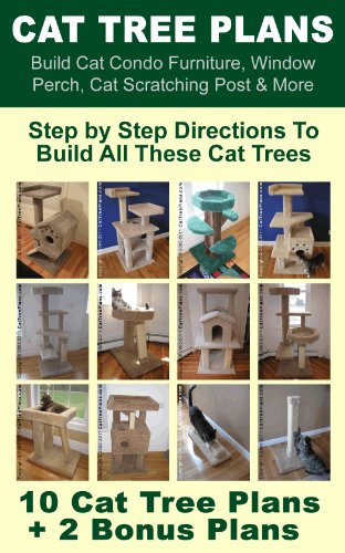 Algopix Similar Product 8 - Cat Tree Plans Build Cat Condo