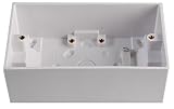 Algopix Similar Product 15 - Double Twin Surface Socket Back Box