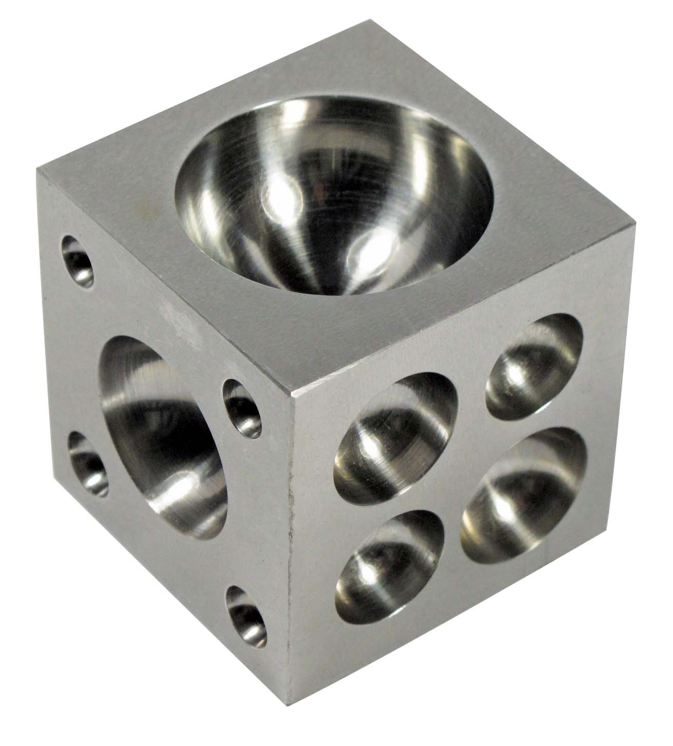 Algopix Similar Product 1 - SE Steel Dapping Block with 21 Round