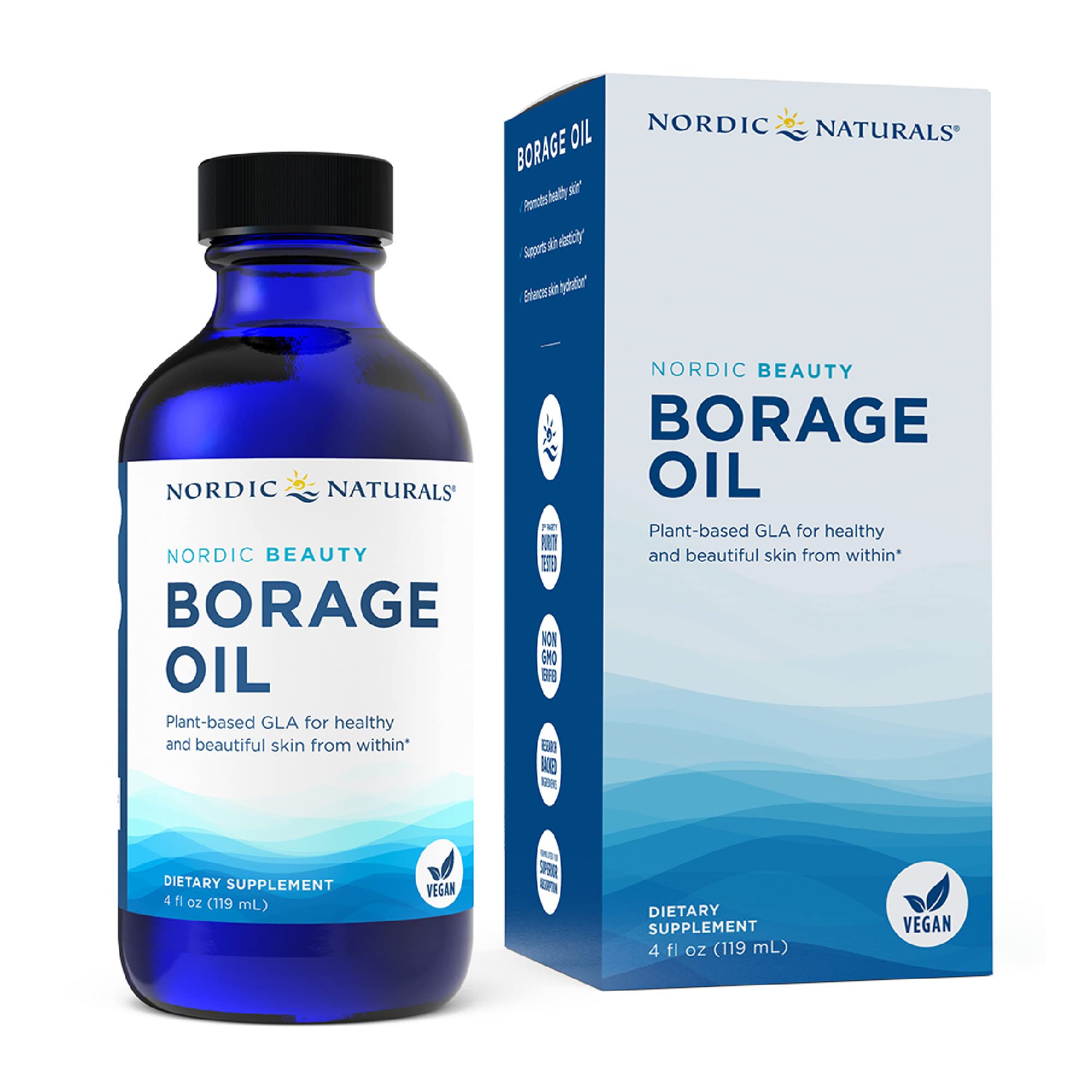 Algopix Similar Product 8 - Nordic Naturals Nordic Beauty Borage