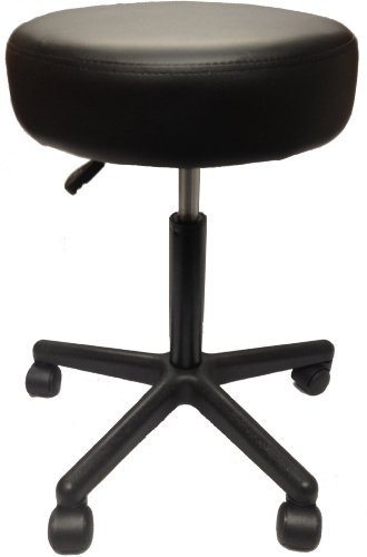 Algopix Similar Product 13 - Adjustable Rolling Pneumatic Stool for