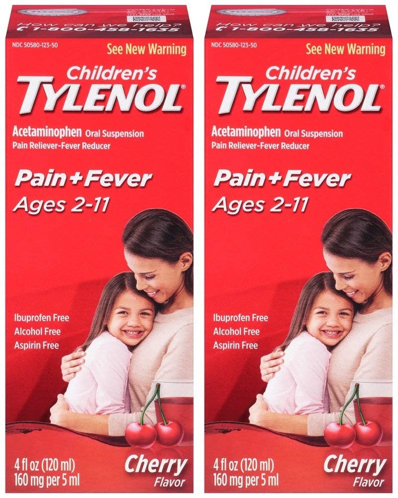 Algopix Similar Product 7 - Liq Size 4z Tylenol Childrens Cherry