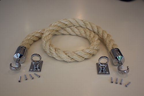 Algopix Similar Product 8 - 2 Mtr Decking Rope System 2 End Hooks
