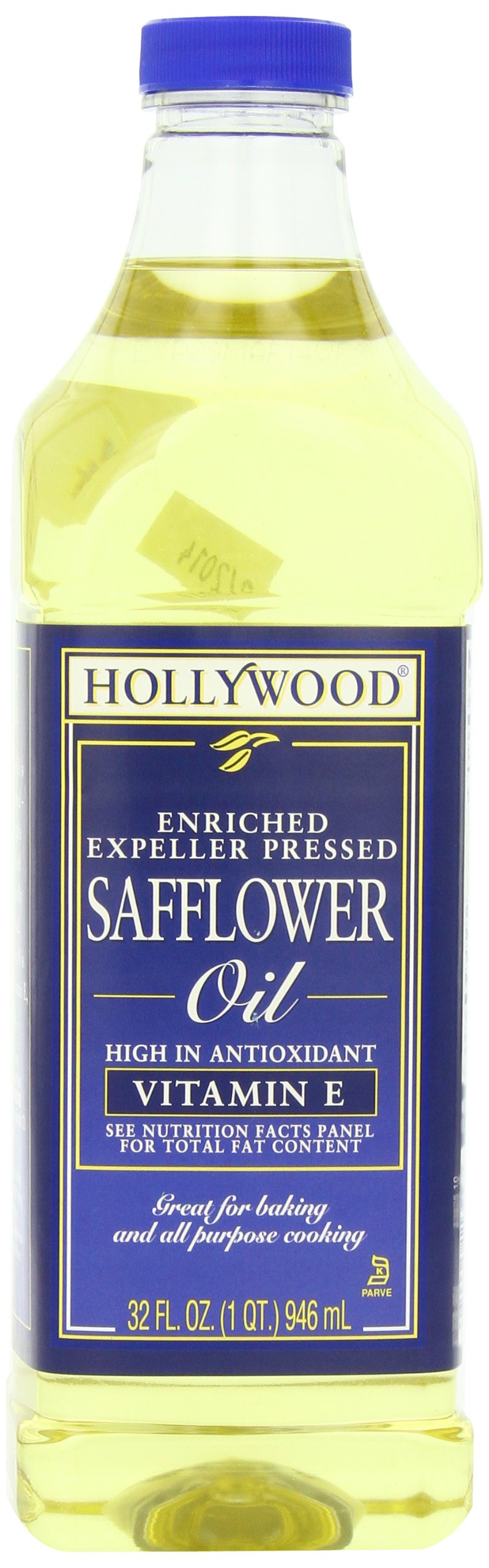 Algopix Similar Product 1 - Hollywood Safflower Oil, 32 Oz