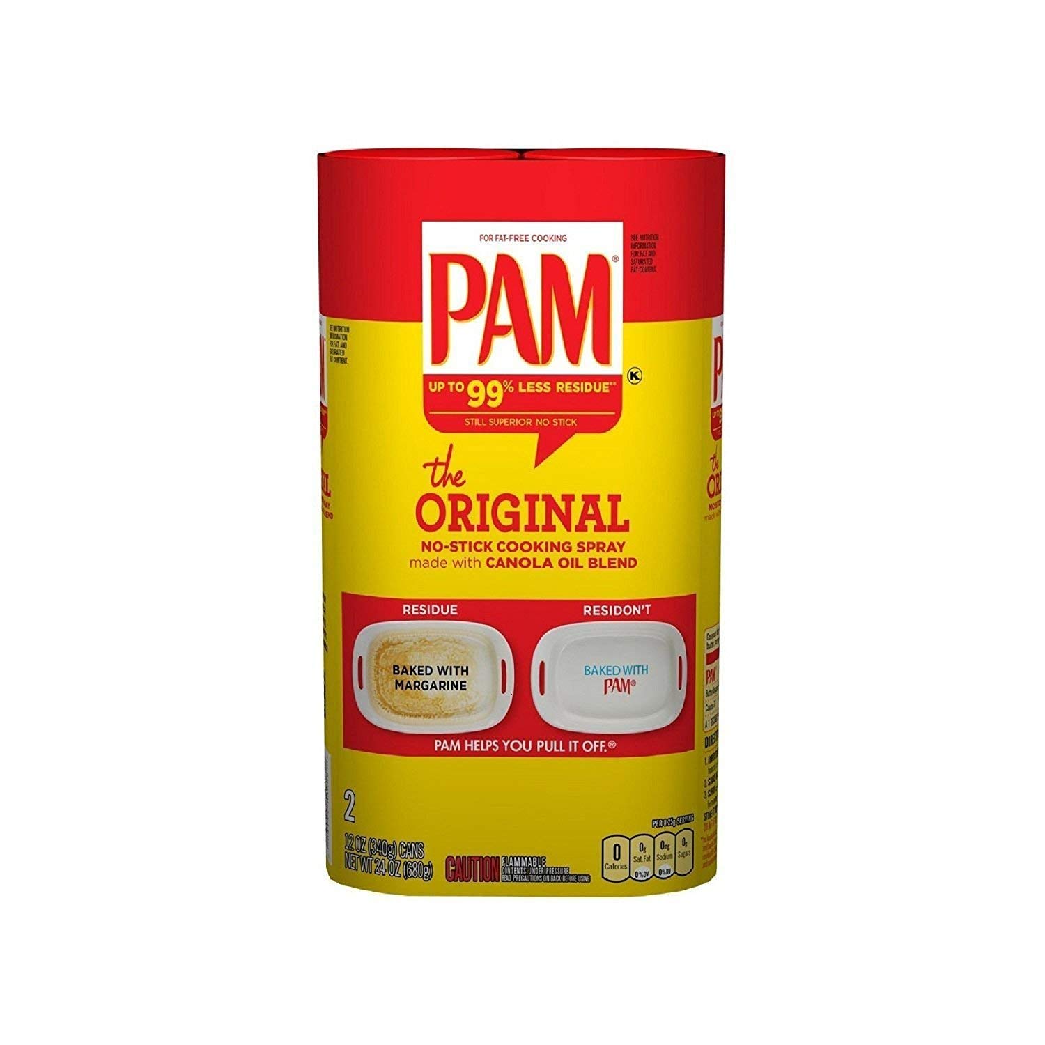 Algopix Similar Product 10 - Pam Original NonStick Cooking Spray