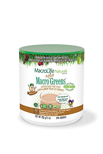 Algopix Similar Product 9 - MACROLIFE NATURALS JR COCO GREENS30