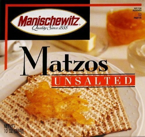 Algopix Similar Product 9 - MANISCHEWITZ MATZO UNSALTED 10 OZ PK
