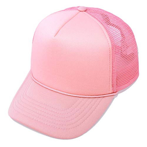 Algopix Similar Product 5 - DALIX Plain Trucker Hat Mesh Cap in