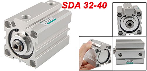 Algopix Similar Product 18 - uxcell 32mm Bore 40mm Stroke Double