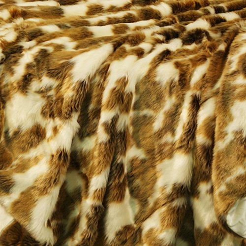 Algopix Similar Product 12 - Rex Rabbit Faux Fur Fabric by the Yard
