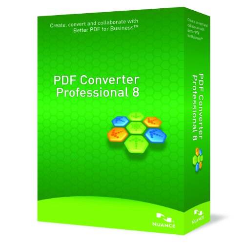 Algopix Similar Product 13 - Nuance PDF Converter v80 Professional