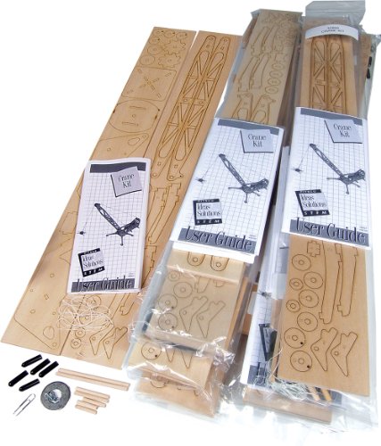 Algopix Similar Product 6 - Pitsco LaserCut Basswood Crane Kit