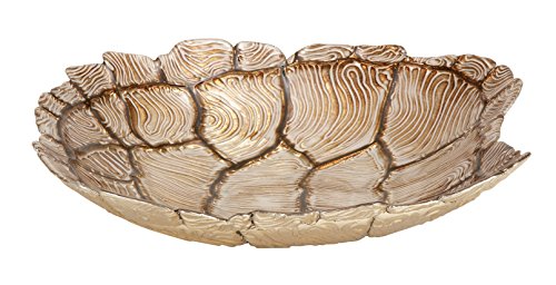 Algopix Similar Product 9 - Deco 79 Glass Turtle Bowl, 13 by 3-Inch