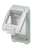 Algopix Similar Product 8 - Gewiss Cover 2 Gang IP55 GW27401