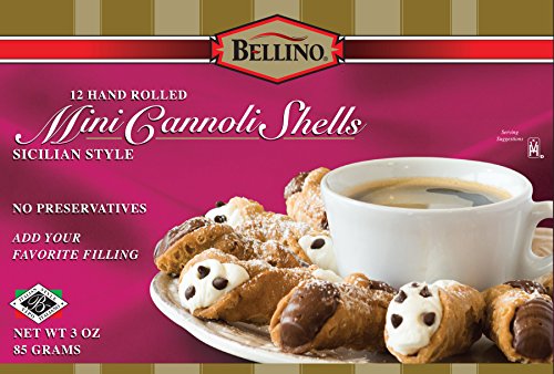 Algopix Similar Product 7 - Bellino Mini Cannoli Shells 3 Ounce