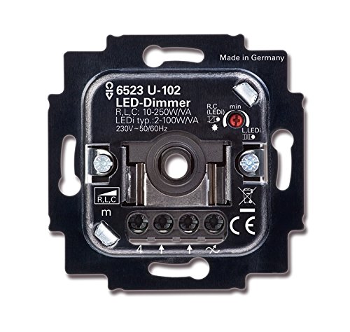 Algopix Similar Product 1 - Busch-Jaeger 6523 LED Dimmer Insert