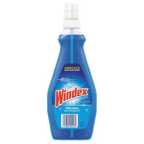 Algopix Similar Product 8 - Windex Glass Cleaner, 12 oz., Blue, PK12