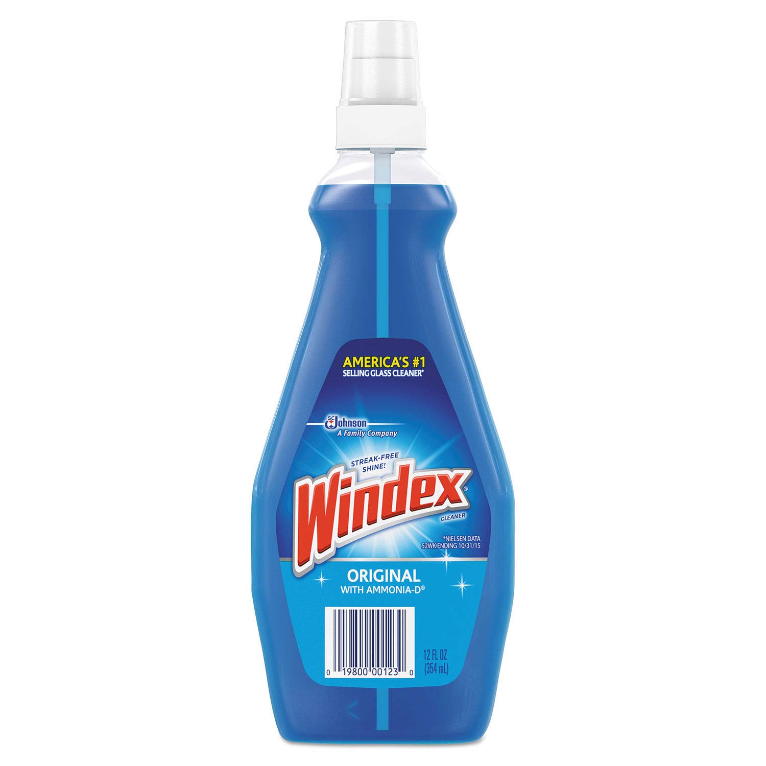 Algopix Similar Product 11 - Windex Glass Cleaner, 12 oz., Blue, PK12