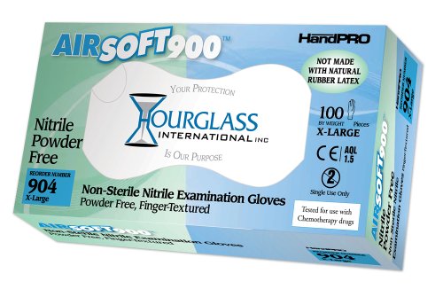 Algopix Similar Product 20 - Hourglass HandPRO AirSoft900 Nitrile