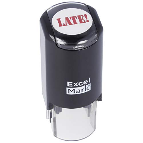 Algopix Similar Product 15 - Late  ExcelMark SelfInking Round