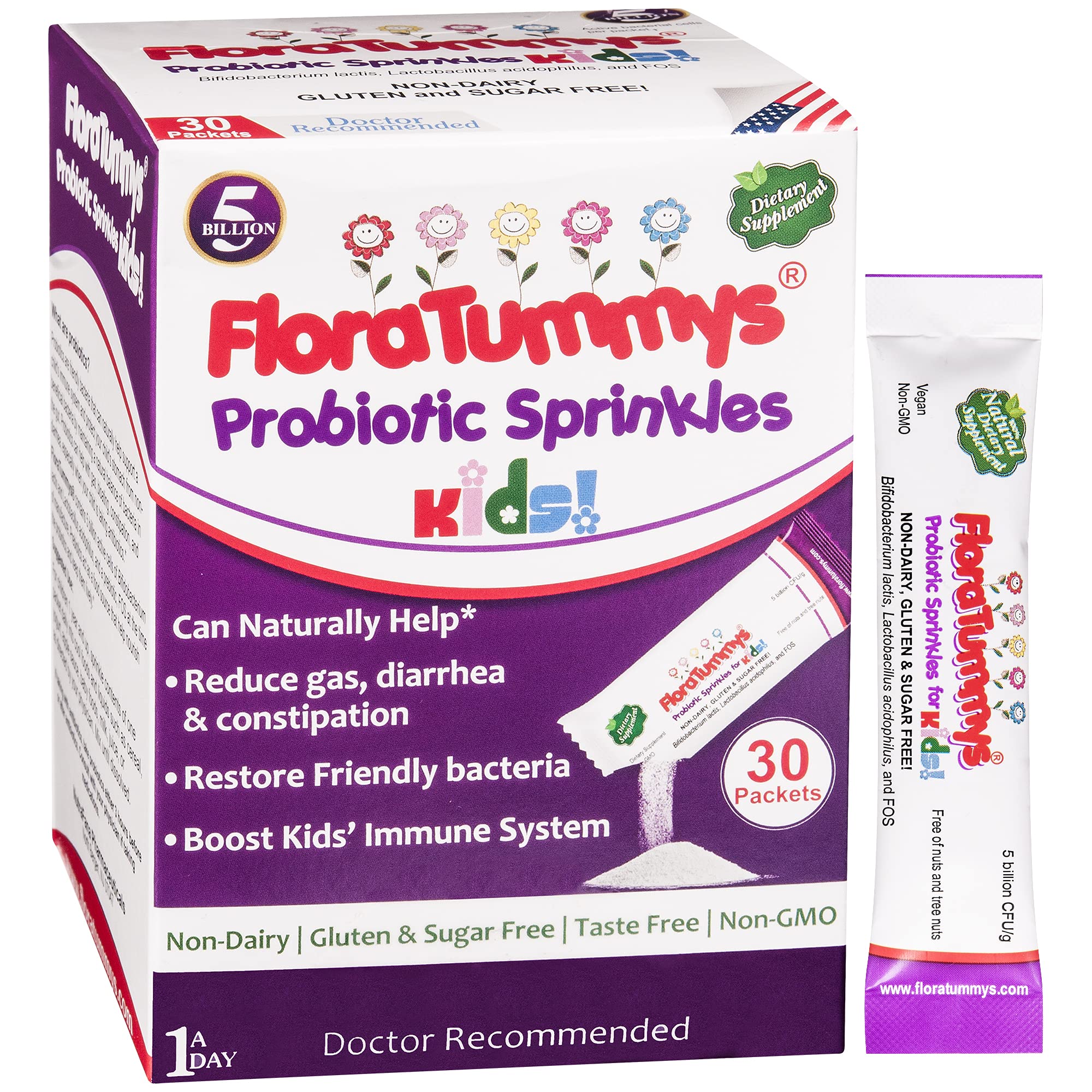 Algopix Similar Product 16 - FloraTummys Probiotics for Kids 30