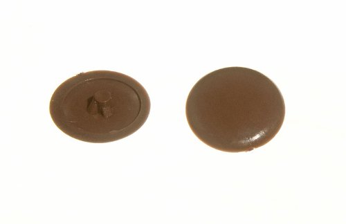 Algopix Similar Product 19 - SCREW COVER CAP FOR POZI SCREW BROWN