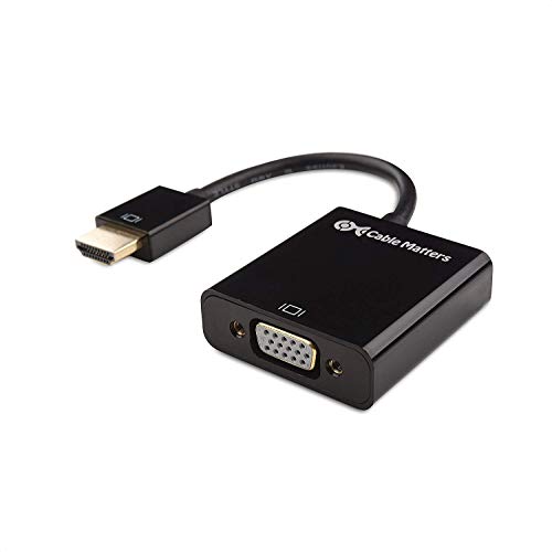 Algopix Similar Product 3 - Cable Matters HDMI to VGA Adapter HDMI