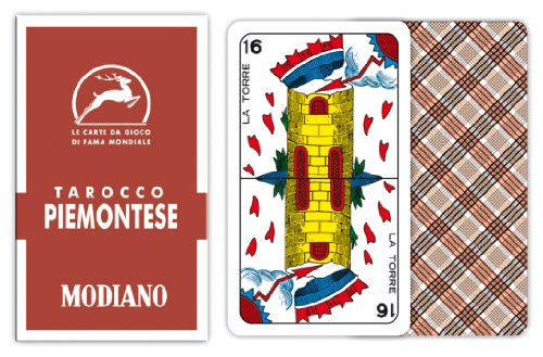 Algopix Similar Product 18 - Modiano Piemon teser Tarot Cards 84