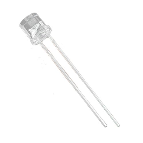 Algopix Similar Product 16 - uxcell 50 Pcs 2 Pin 5mm Straw Hat White