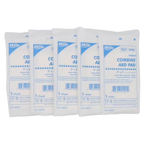 Algopix Similar Product 15 - Trauma Pads 5 x 9 COMBINE ABD PACK