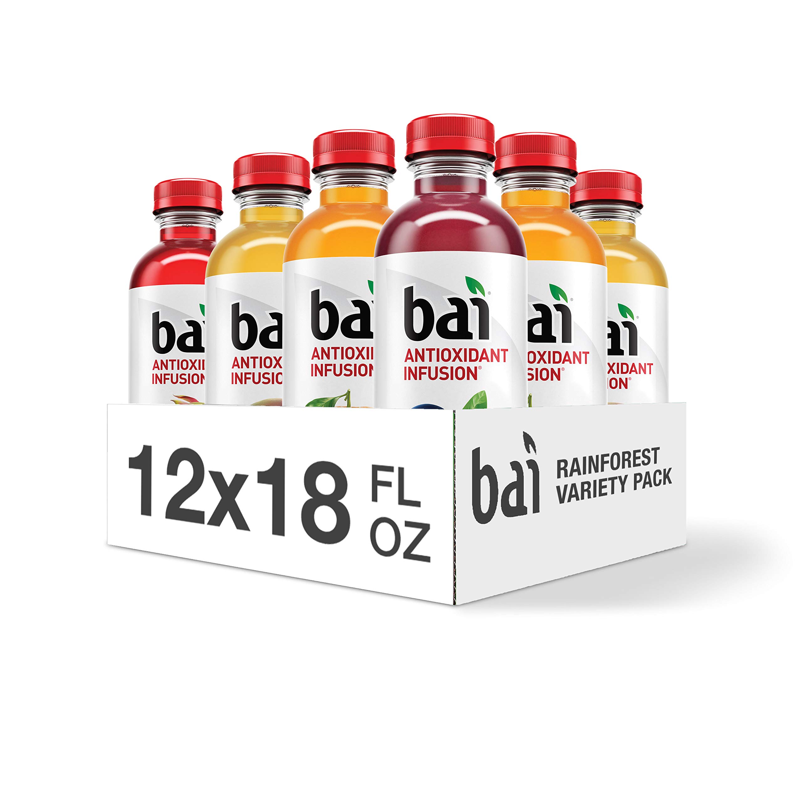 Algopix Similar Product 10 - Bai Flavored Water Rainforest Variety