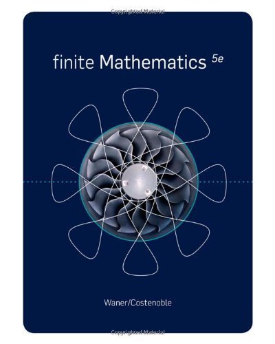 Algopix Similar Product 20 - Finite Mathematics 5th Edition by