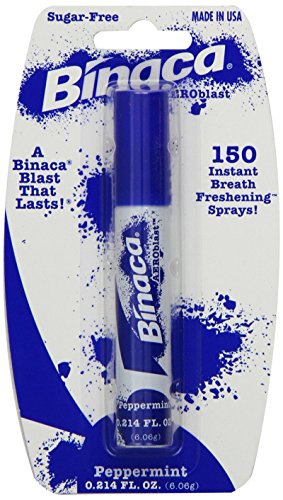 Algopix Similar Product 3 - Binaca Aerosol Breath Spray PepperMint