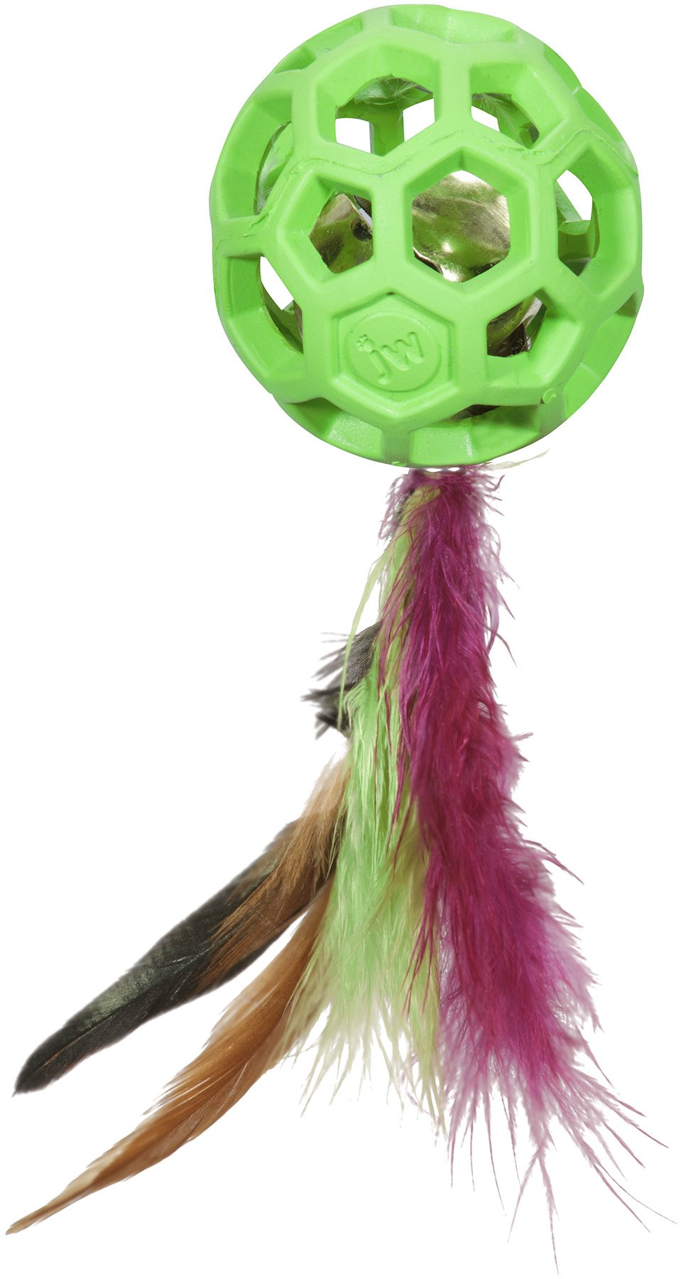 Algopix Similar Product 6 - JW Pet Cataction Feather Ball with