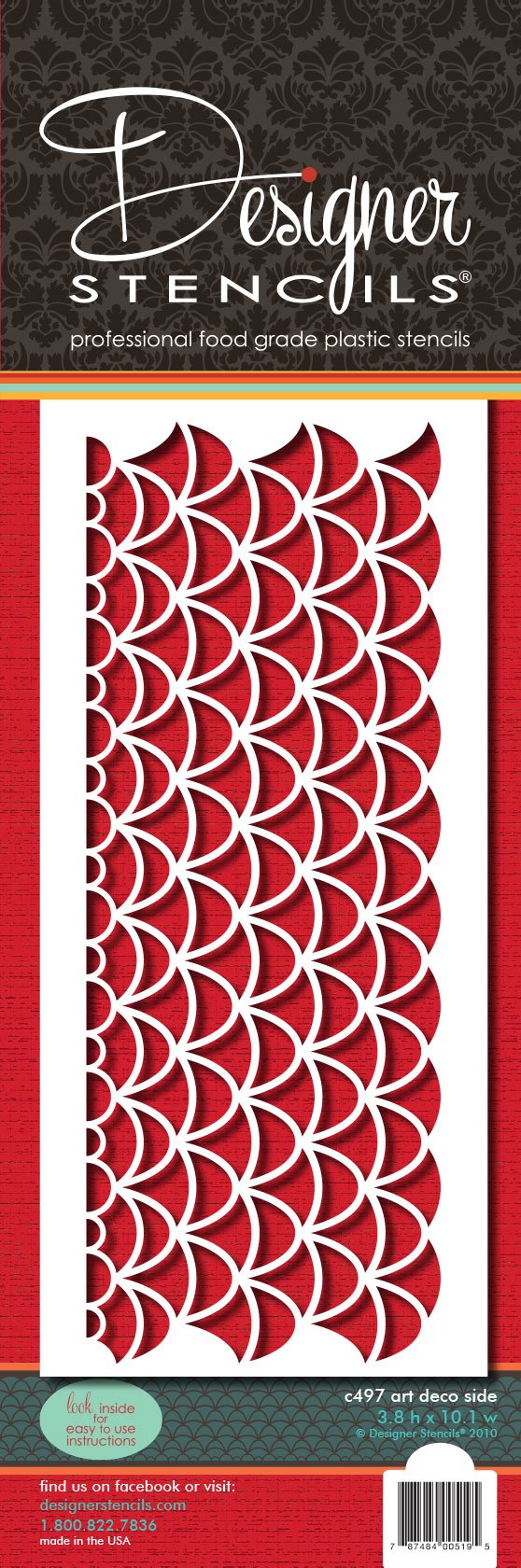 Algopix Similar Product 17 - Designer Stencils stencil 38 X