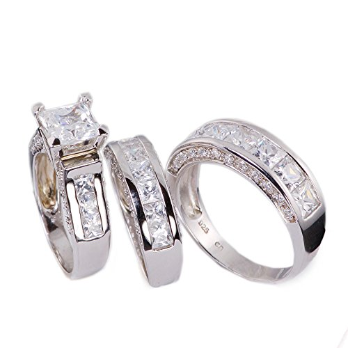 Algopix Similar Product 18 - Sunee Jewelry And Gift 3pc His  Hers