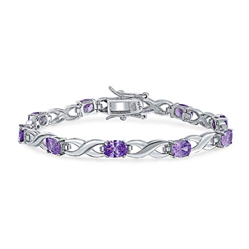 Algopix Similar Product 17 - 9CT Simulated Violet Amethyst Purple