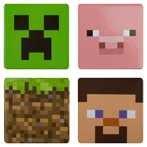 Algopix Similar Product 6 - JINX Minecraft Collectible 4Button Set