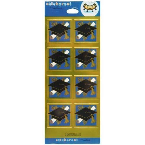 Algopix Similar Product 10 - UPD Graduation Plastic Sticker 2 Sheet