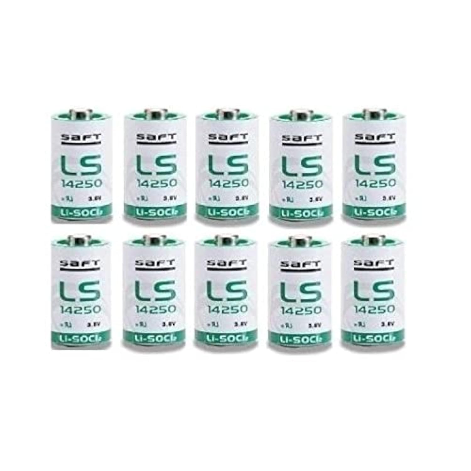 Algopix Similar Product 14 - 10 PACK Saft LS14250 12 AA 36V